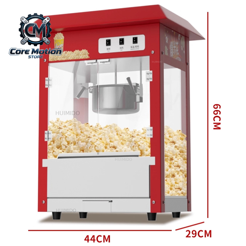 Popcorn - Patlamış Mısır Makinesi Ticari Sokak Satıcısı