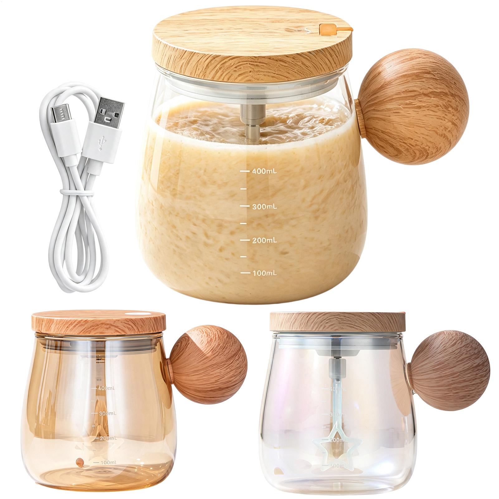 Protein Bar - Elektrikli Karıştırma Kabı 400ml Şarj Edilebilir