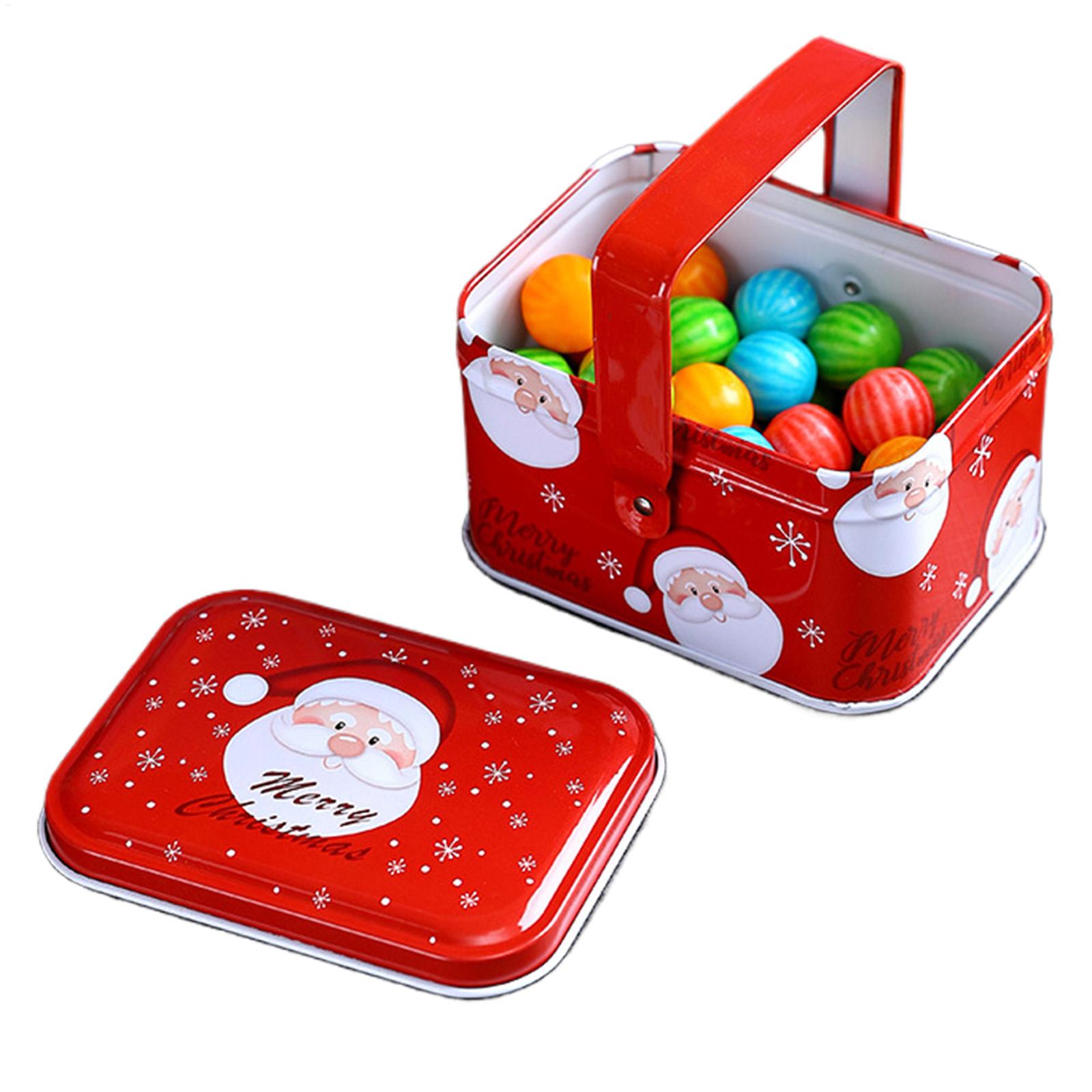 Chocolate Snack - Noel Kurabiye Kutuları, Kapaklı ve Saplı