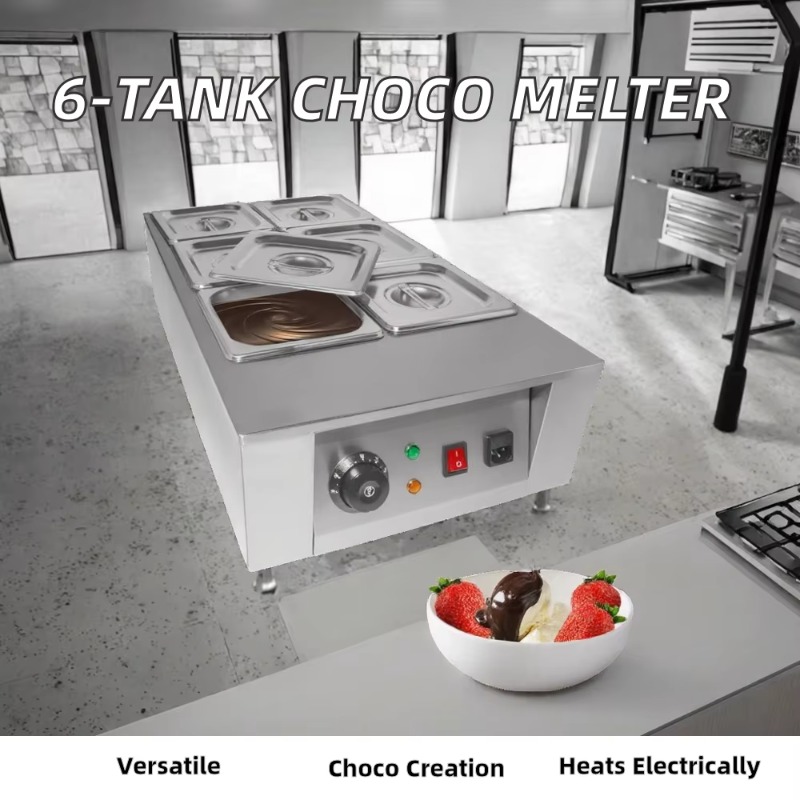 Elektrikli 6 Tanklı Çikolata E - Chocolate Snack incelemesi ve fiyatı
