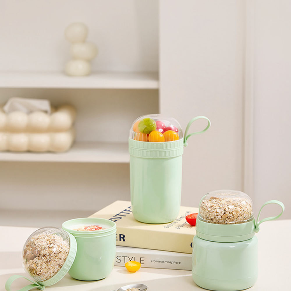 Çift Katmanlı Yiyecek Kabı, Ta - Healthy Snacks Food incelemesi ve fiyatı