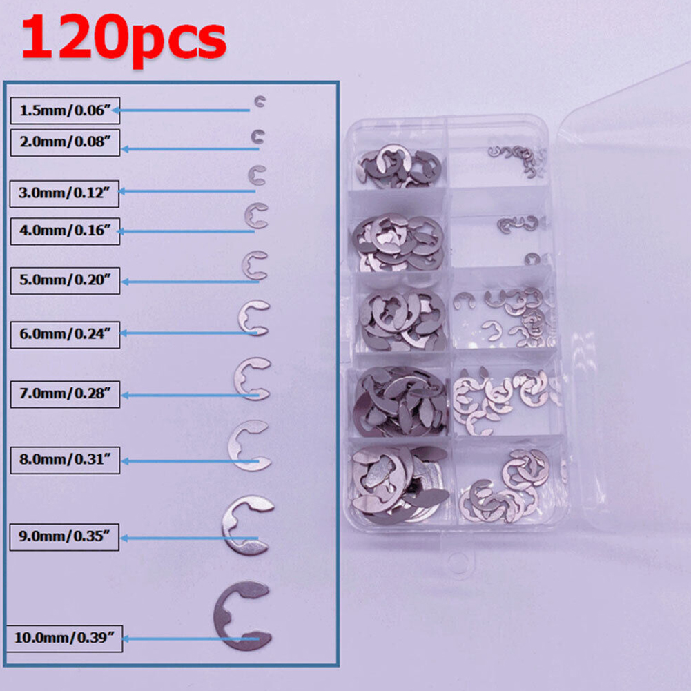 120 Adet E-Klipler C Klipler P - Nuts Mix incelemesi ve fiyatı